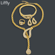Load image into Gallery viewer, Gold Ring Necklace Jewelry Sets