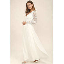 Load image into Gallery viewer, White Long Dress Women New Spring