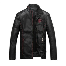 Load image into Gallery viewer, Casual Men's Leather Jacket